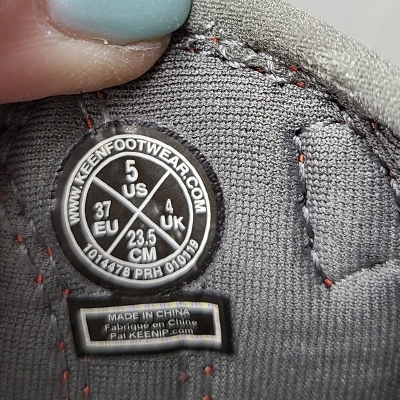 NWOT Big Kids Keen Seacamp II CNX Red Hybrid Water Sandal Racing Red Size 5 - Picture 8 of 8